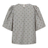 TrixieCC Dot Blouse - Light Grey - Co'couture