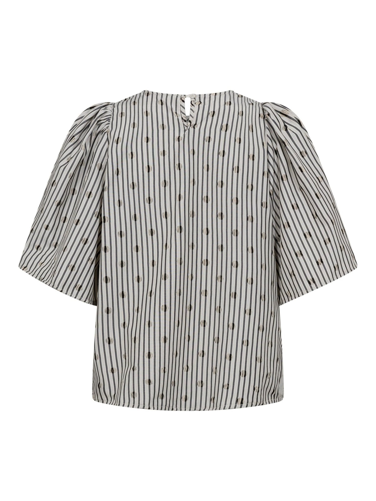 TrixieCC Dot Blouse - Light Grey - Co'couture