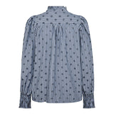 TrixieCC Dot V - Shirt - Blue - Co'couture