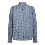 TrixieCC Dot V - Shirt - Blue - Co'couture