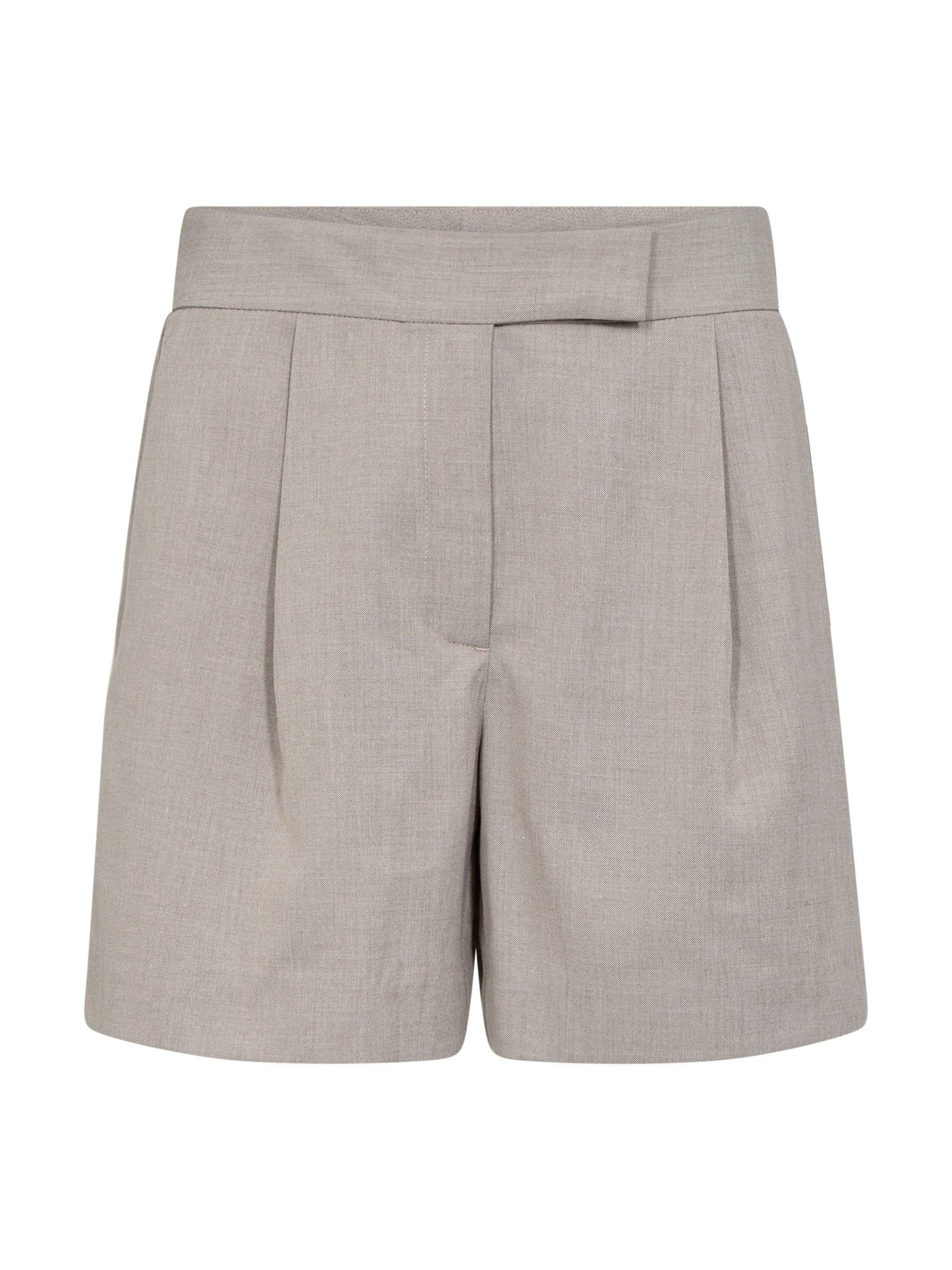 VidaCC Crop Pleat Shorts - Cashew - Co'couture