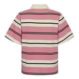 WhitneyCC Stripe Polo Tee - Candyfloss - Co'couture