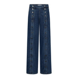 WillaCC Button LL Jeans - Indigo - Co'couture